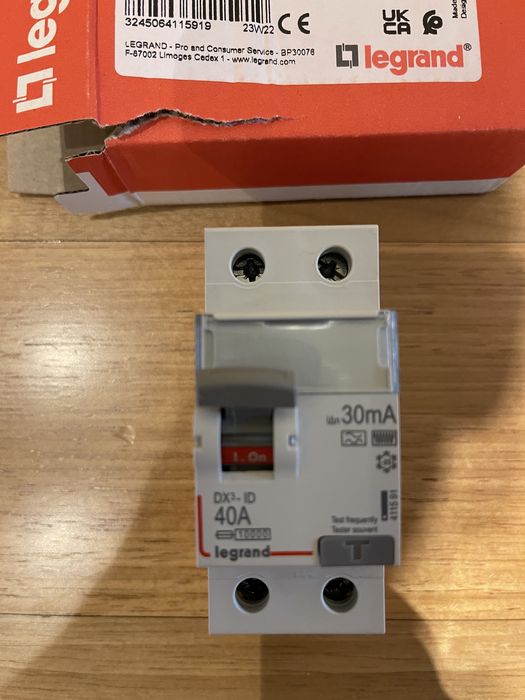 Interruptor Disjuntor Legrand 411591