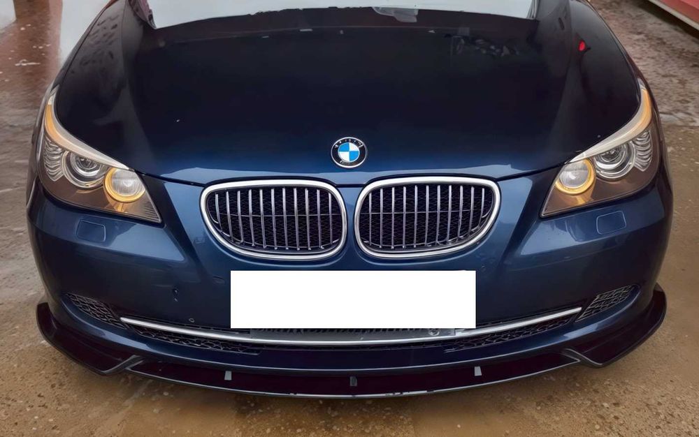 SPLITTER DOKŁADKA Zderzaka Zwykły DLA BMW E60 E61 2008/2010 Czarny