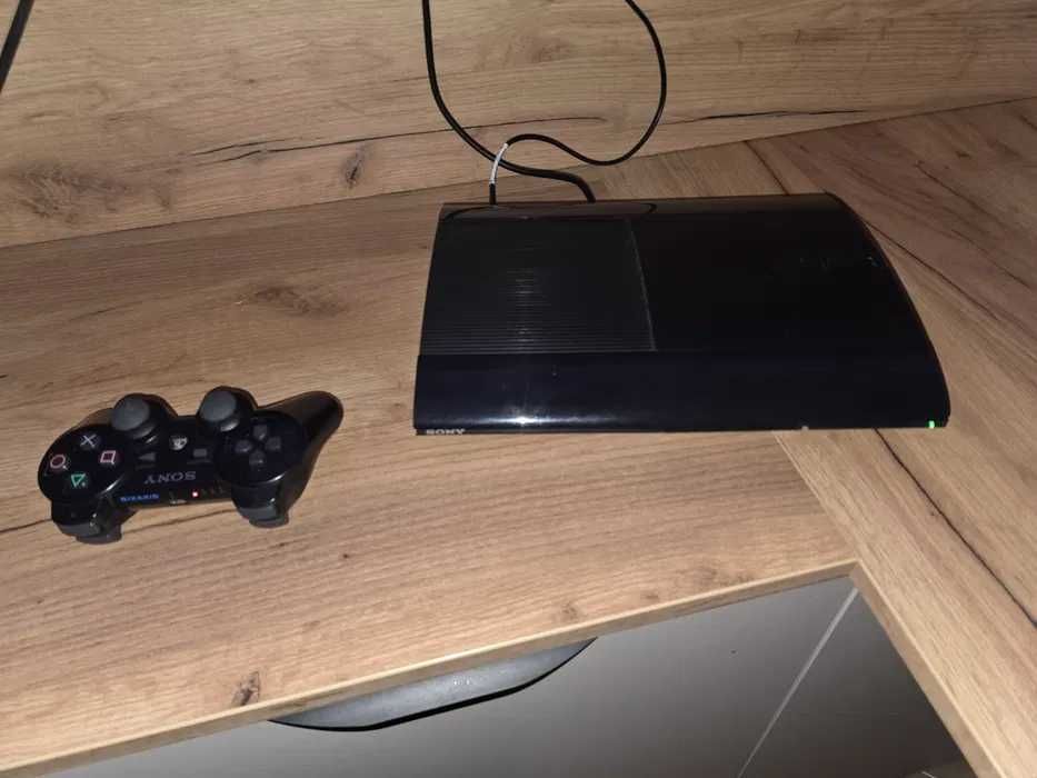 PlayStation 3 PS3 Super Slim 500GB + Oryginalny Pad + FIFA 12 | Komplet!