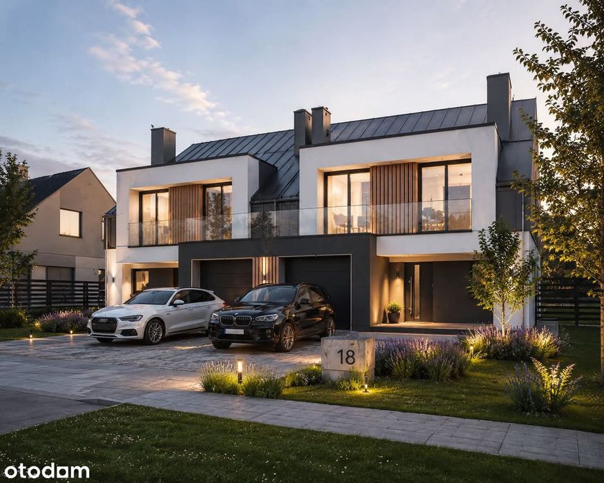 Nowoczesny bliźniak 145m² | działka 500 m² | 4 sypialnie | Targówka