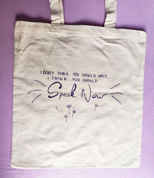 Torba bawełniana tote bag Taylor Swift speak now