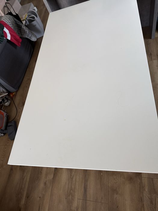 stól rozkladany Rosentrop Ikea + stół okragly Ikea Rosentrop oraz 9 krzeseł Ingolf