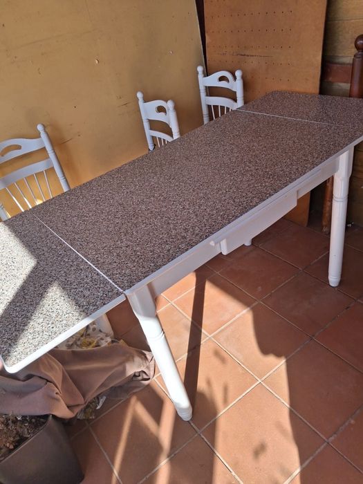Conjunto de mesa de cozinha com cadeiras
