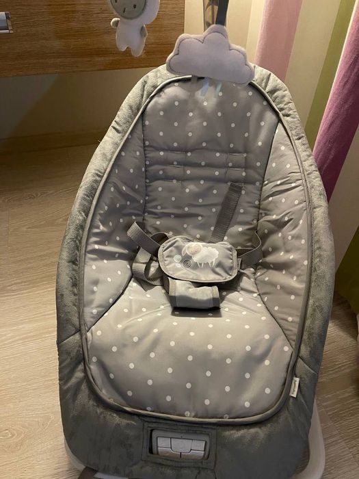 Крісло-шезлонг 2 в 1 Ingenuity Cuddle Lamb
