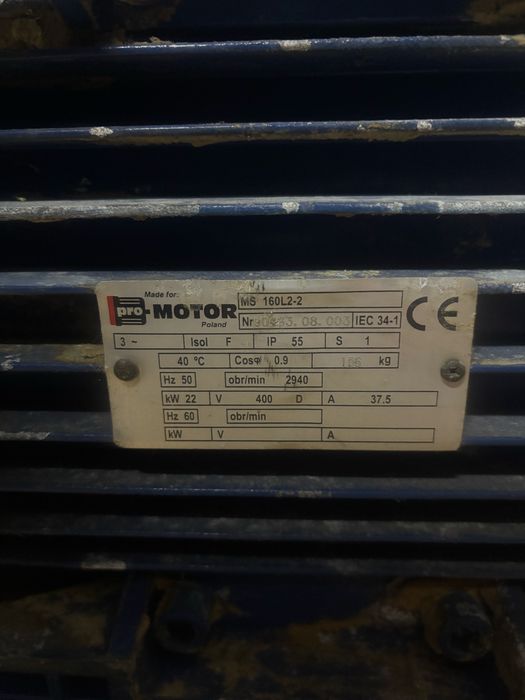 Silnik elektryczny 22 kW