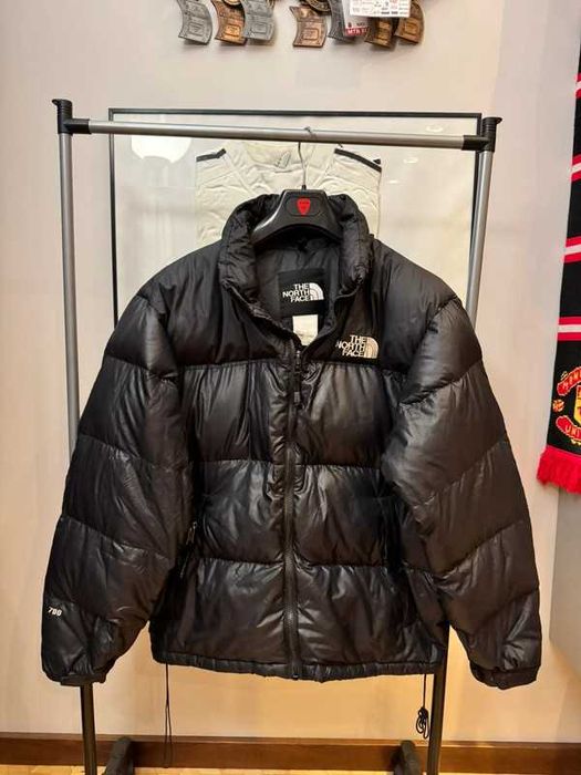 Kurtka puch The North Face Nuptse 700 Vintage 90s Black Puffer Down L