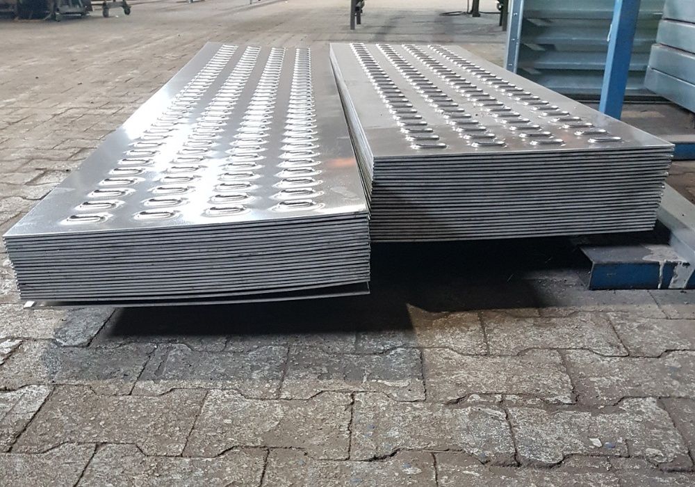Blacha aluminiowa LOHR na auto-lawety 500 mm .Różne długości.