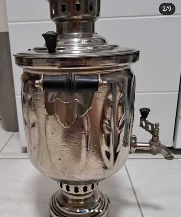 самовар  на углях