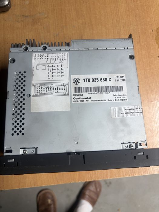 Radio passat b6