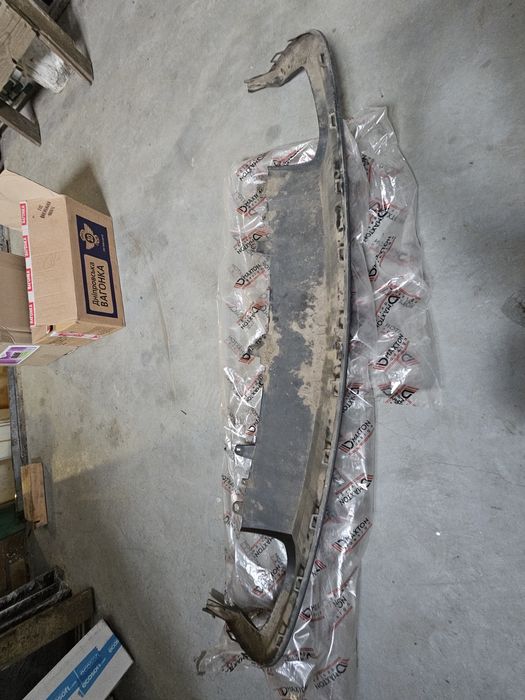 Дифузор,накладка заднього бамперу Audi A6C7 2015-2018р.