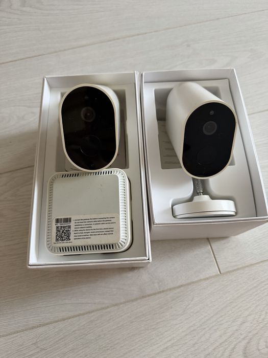 Комплект бездротових Wi-Fi камер відеоспостереження Xiaomi IMILAB EC2 (Хаб + 2 камери)