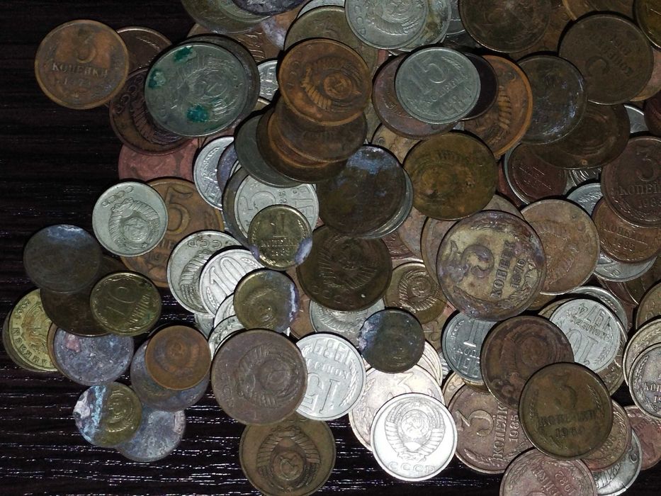 Монеты СССР 350 шт.