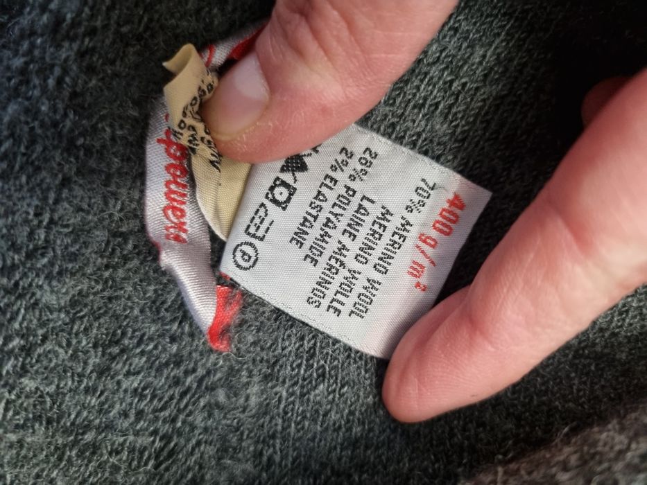 Sweter bluza Woolpower L 40 wełna 400gr.