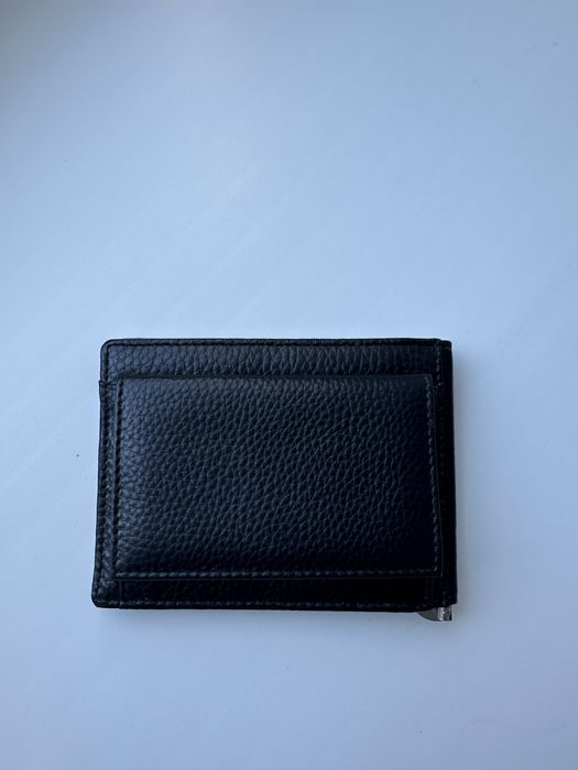 Новий шкіряний затискач для грошей BRETTON Black Edition