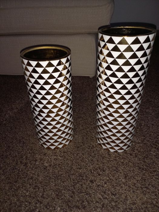 Jarras em dourado e branco424127615269621760