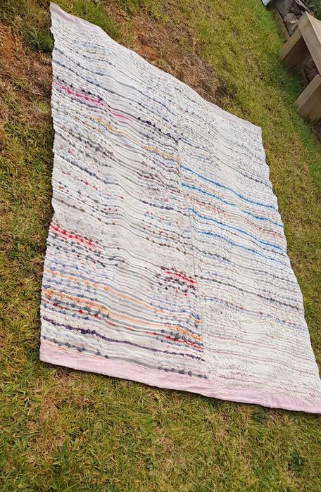 Manta antiga de trapos