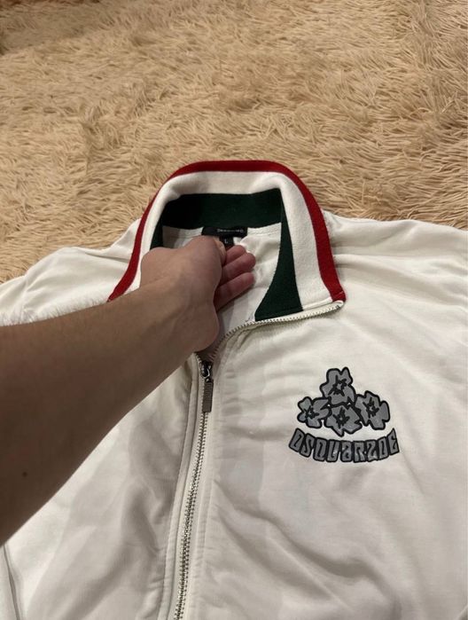 кофта зипка олимпийка dsquared2 дискваред оригинал L