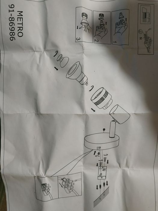 Світильник Сandellux lighting новий