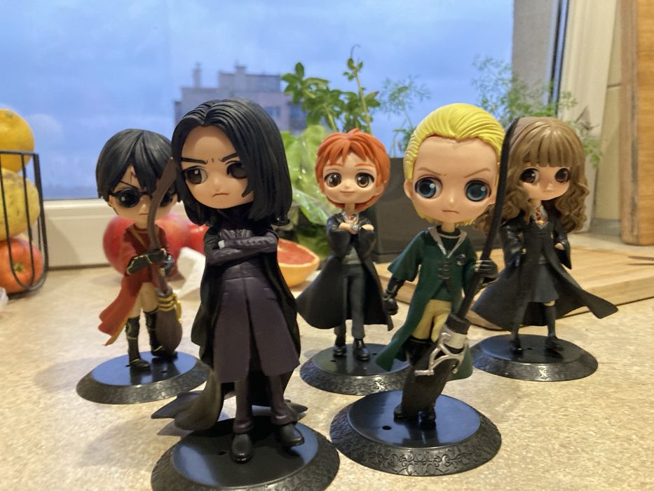 Harry potter duze figurki drako malfoy hermiona ron severus snape