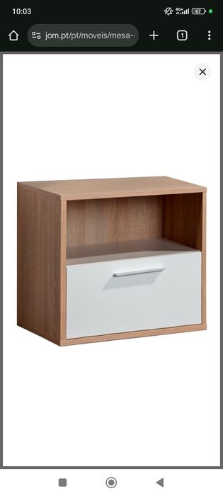 2 Mesas de Cabeceira - Linha Chaves da JOM | Como Novas