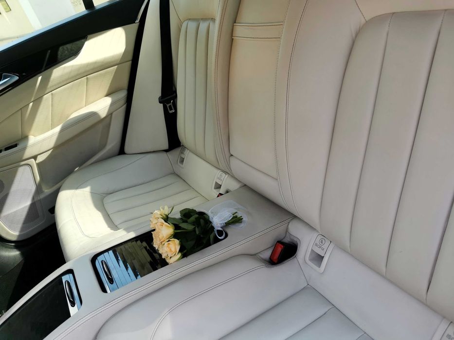 Mercedes CLS Biała Perła Samochód/Auto do Ślubu Wesele Cennik
