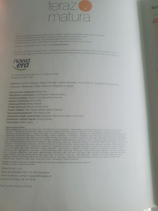 Nowa teraz matura język angielski