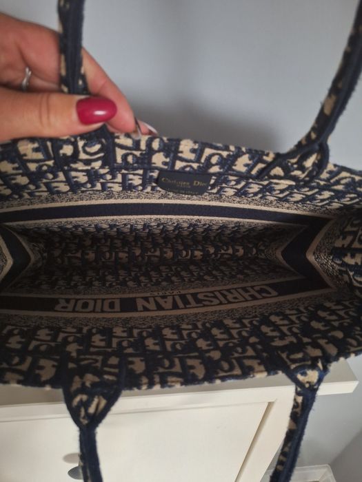 Duża torba Dior monogram