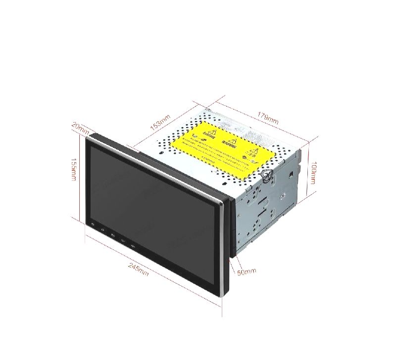 AUTO RADIO GPS UNIVERSAL 2 DIN ECRA TACTIL 10.1" B
