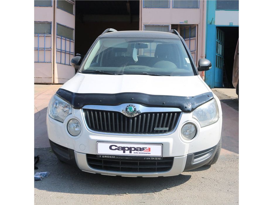 Skoda Yeti 2009-2013рр. Дефлектор капота (Eurocap)