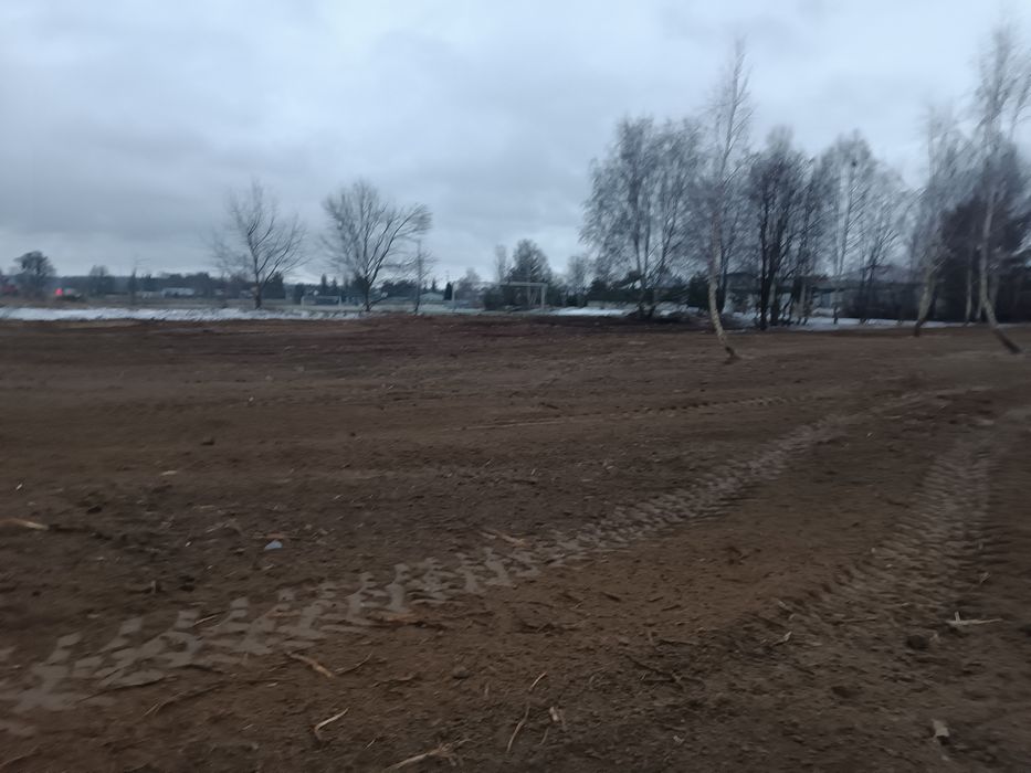 Mulczer leśny wgłębny wycinka drzew przywracanie gruntów rolnych