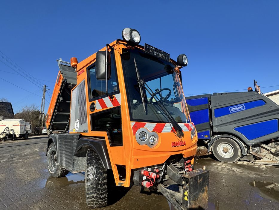 Hansa APZ 1000k 4X4 3,5 DMC Wywrotka multicar fumo unimog komunalny Hako oryginalny stan