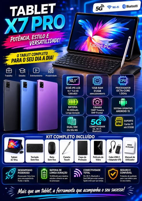 Tablet X7 PRO 5G