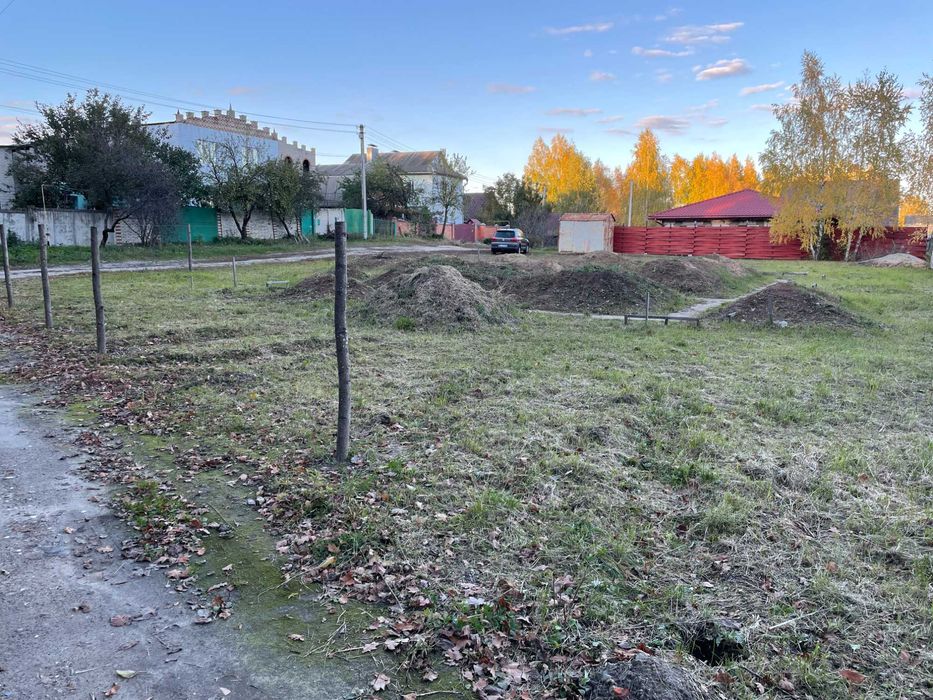 Продам ділянку 9 соток з фундаментом + будка Суми - Липняк
