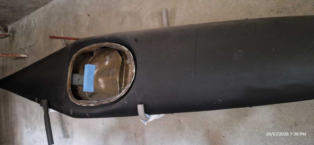 Canoa barco slalom K1 carbono