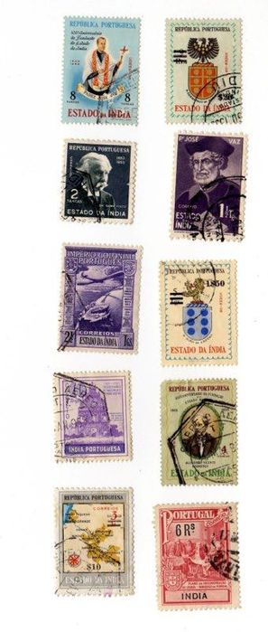 Coleção com 2373 Selos soltos de diversos países