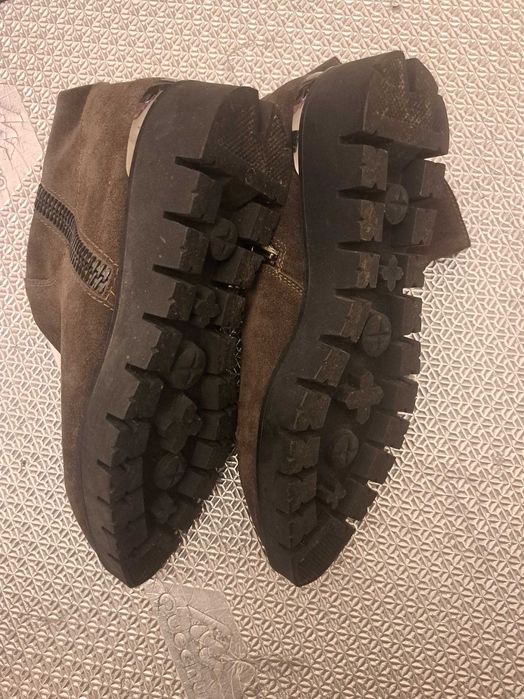 Kozaki krotkie brazowe r 39