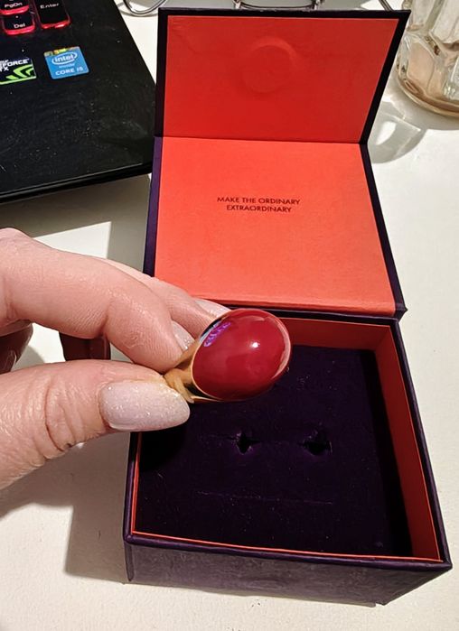 Pierścionek  Viva Berries Red XL