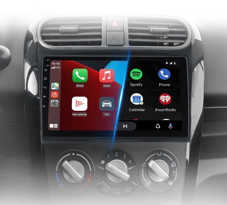 Radio Android 15 9” CarPlay Android Auto – Honda Fit Jazz City 02–07 8GB/256GB GPS Nawigacja Stacja Multimedialna WiFi Bluetooth DSP 4G LTE PL
