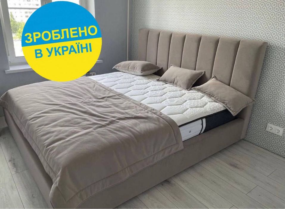 АКЦИЯ! Кровать ЛОФТ с каркасным МАТРАСОМ. Большая бельева ниша !