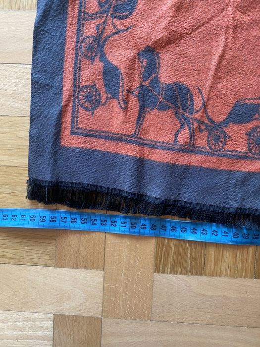 Szalik Hermès dwustronny