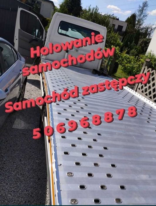 Pomoc Drogowa autolaweta Samochód zastępczy