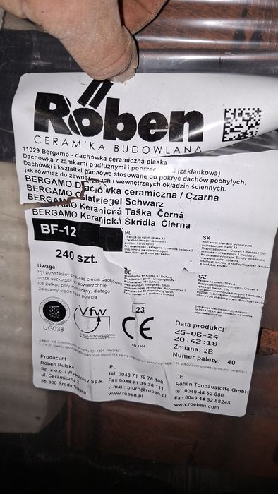 Dachówka ROBEN BERGAMO czarna