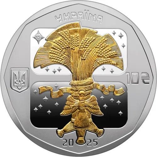 Монета срібна Дух Різдва (c)