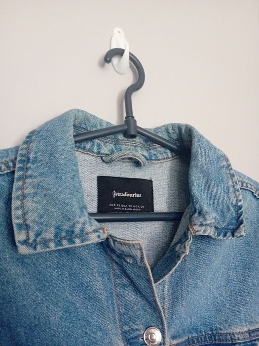 Kurtka jeansowa damska Stradivarius