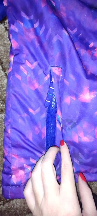 Зимова лижна куртка для дівчинки 11-12 років