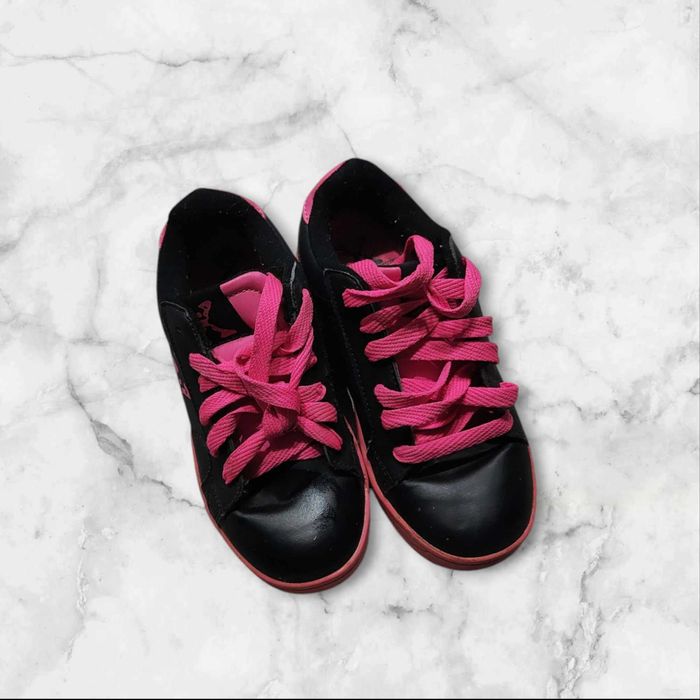 Butorolki dla dziewczynki czarne różowe rozmiar 33