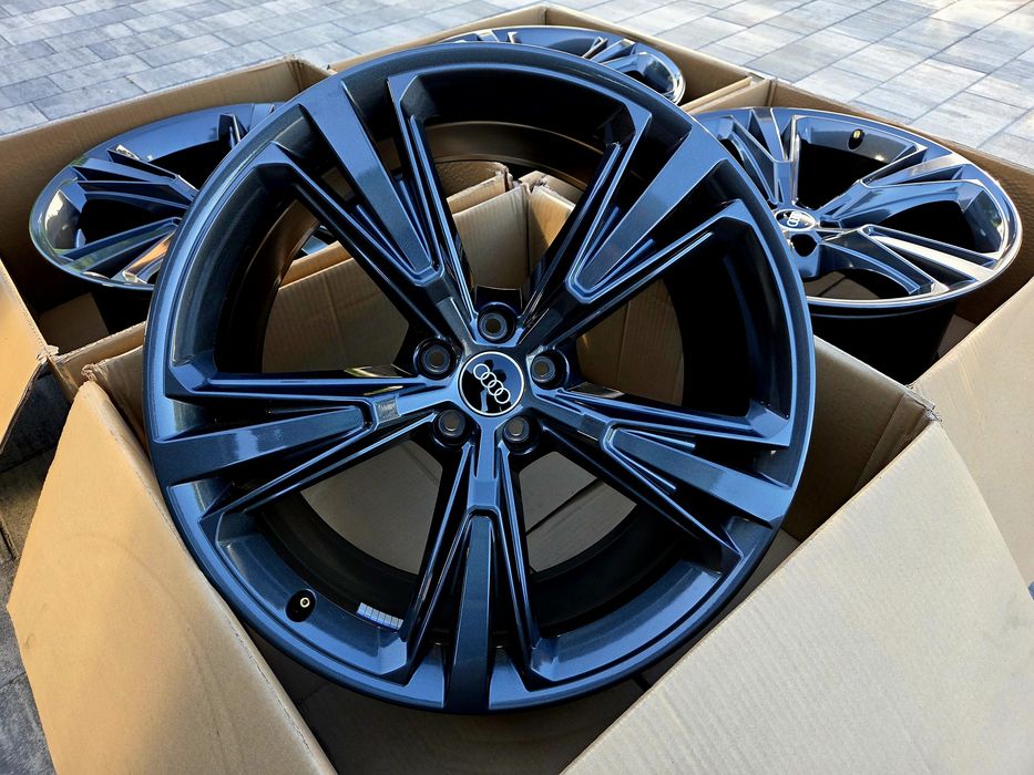 Oryginalne Nowe felgi Audi Q8 Q7 SQ7 21 Grafit