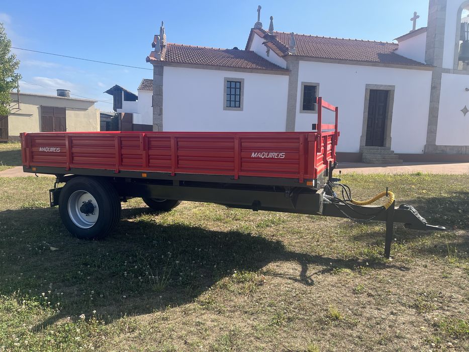 Reboque agricola tribasculante 7t