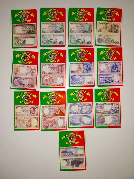 Coleção Notas de Portugal - Calendários Antigos