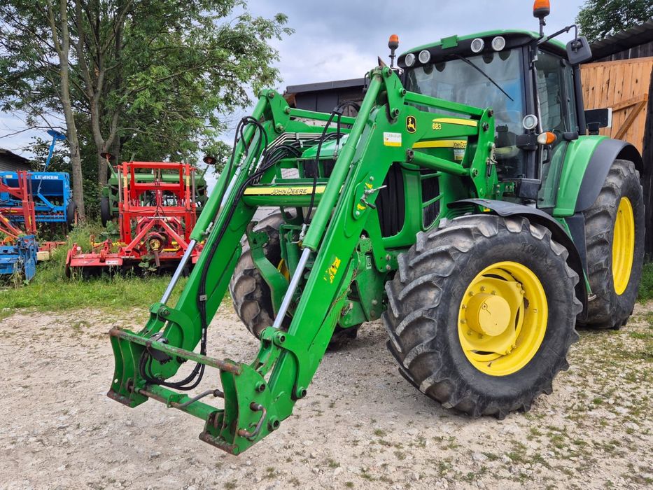 Ładowacz John deere 683 komplet z adaptacja